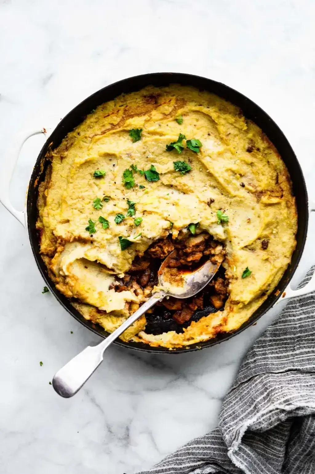 Potato & Cauliflower Shepherd&rsquo;s Pie