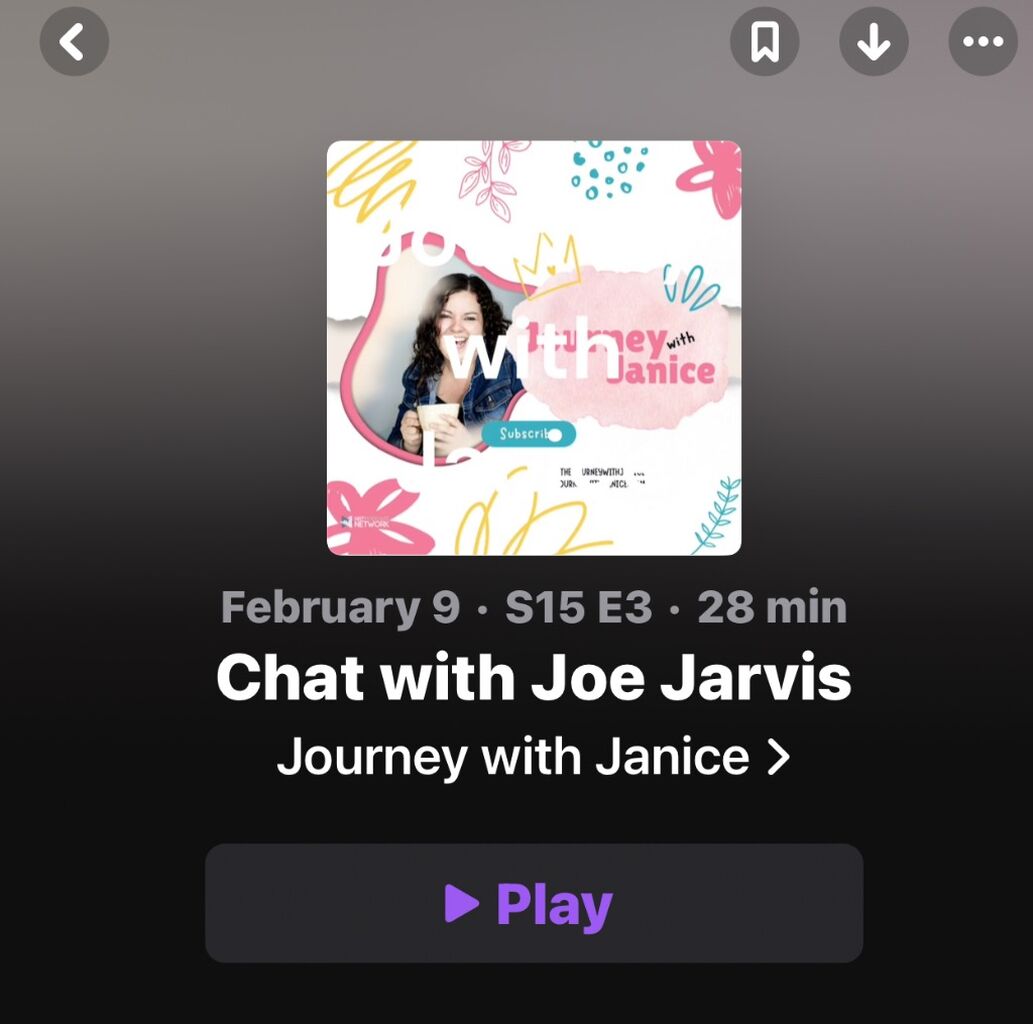 Journey With Janice Podcast Interview