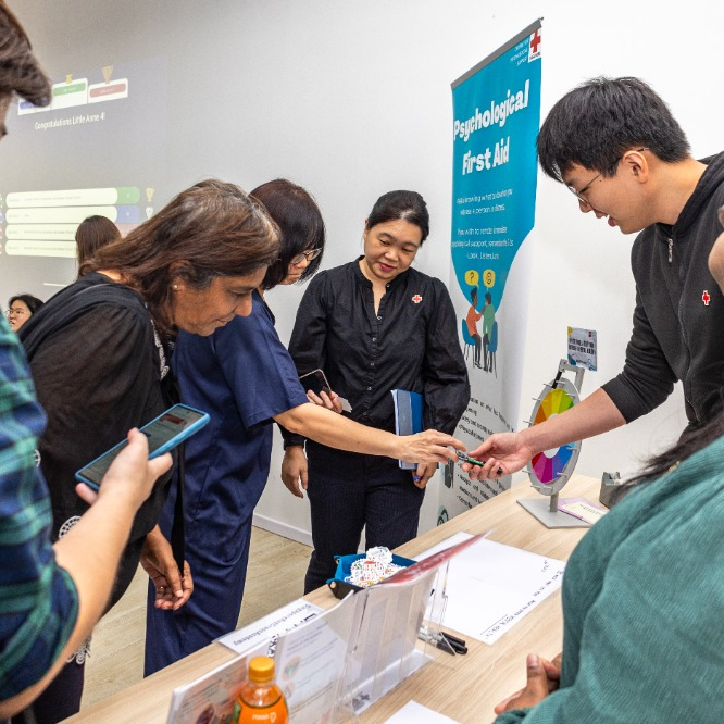 📖 Welcoming Partners, Volunteers at the Red Cross House Open House