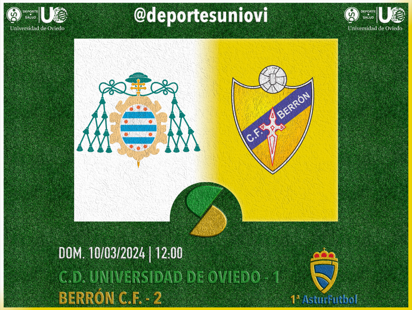10/03 - GALERIA ⚽️ vs. BERRON