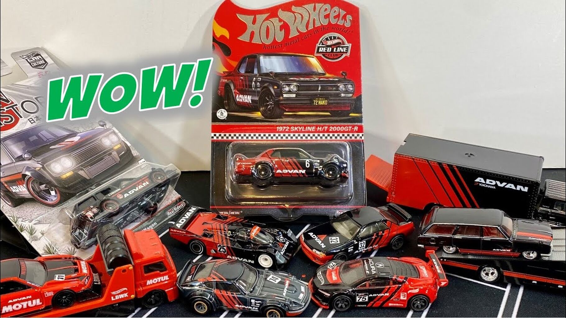 AMAZING HOT WHEELS RLC Advan Nissan Skyline H/T 2000GT-R #jdm