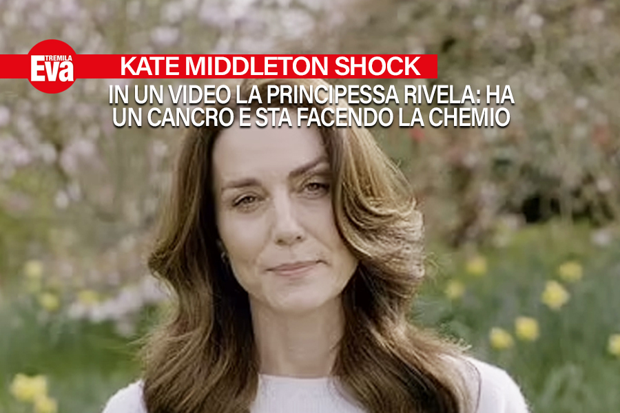 Kate Middleton ha un cancro! L'annuncio shock in un video ma la principessa rassicura: sta bene, ha bisogno di tempo per le cure e ringrazia chi le &egrave; vicino, William in particolare - EvaTremila