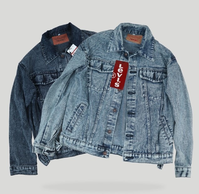 Jaket Jeans Denim Premium Pria Wanita