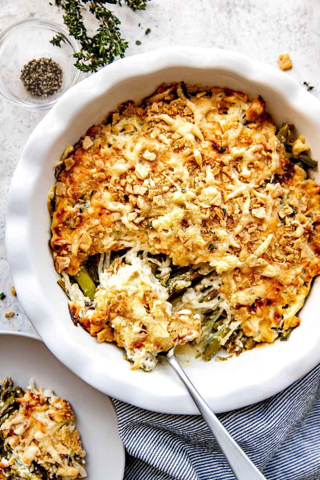 Easy Asparagus Casserole (No Canned Soup)