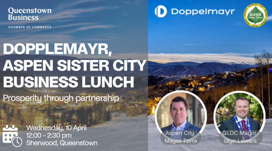 Queenstown-Aspen Sister City Business Lunch