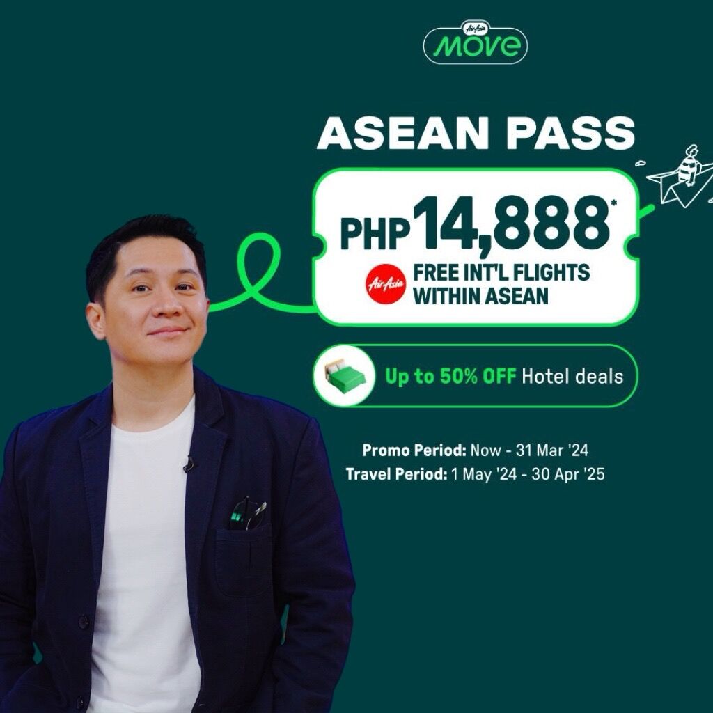 Avail of the AirAsia MOVE Asean Pass