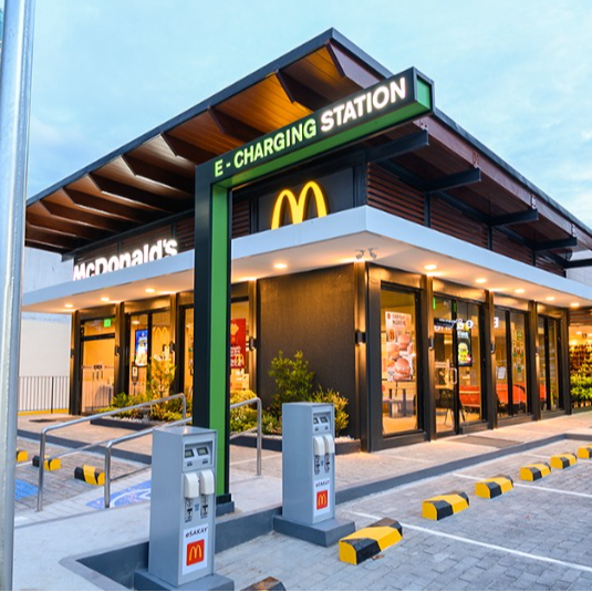 This Eco-Conscious McDonald&rsquo;s In The Philippines Has a Bike & Dine Area For Cyclists
