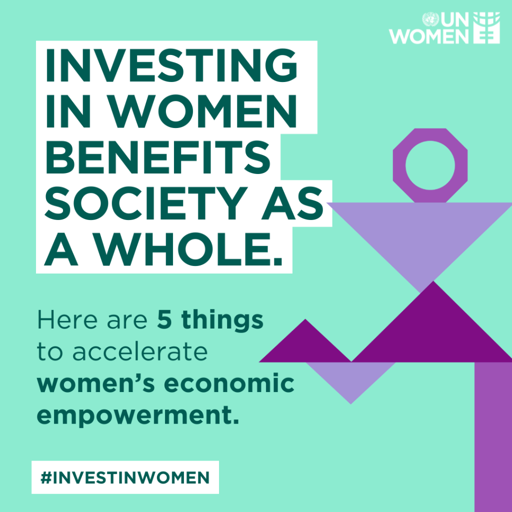 Five things to accelerate women&rsquo;s economic empowerment