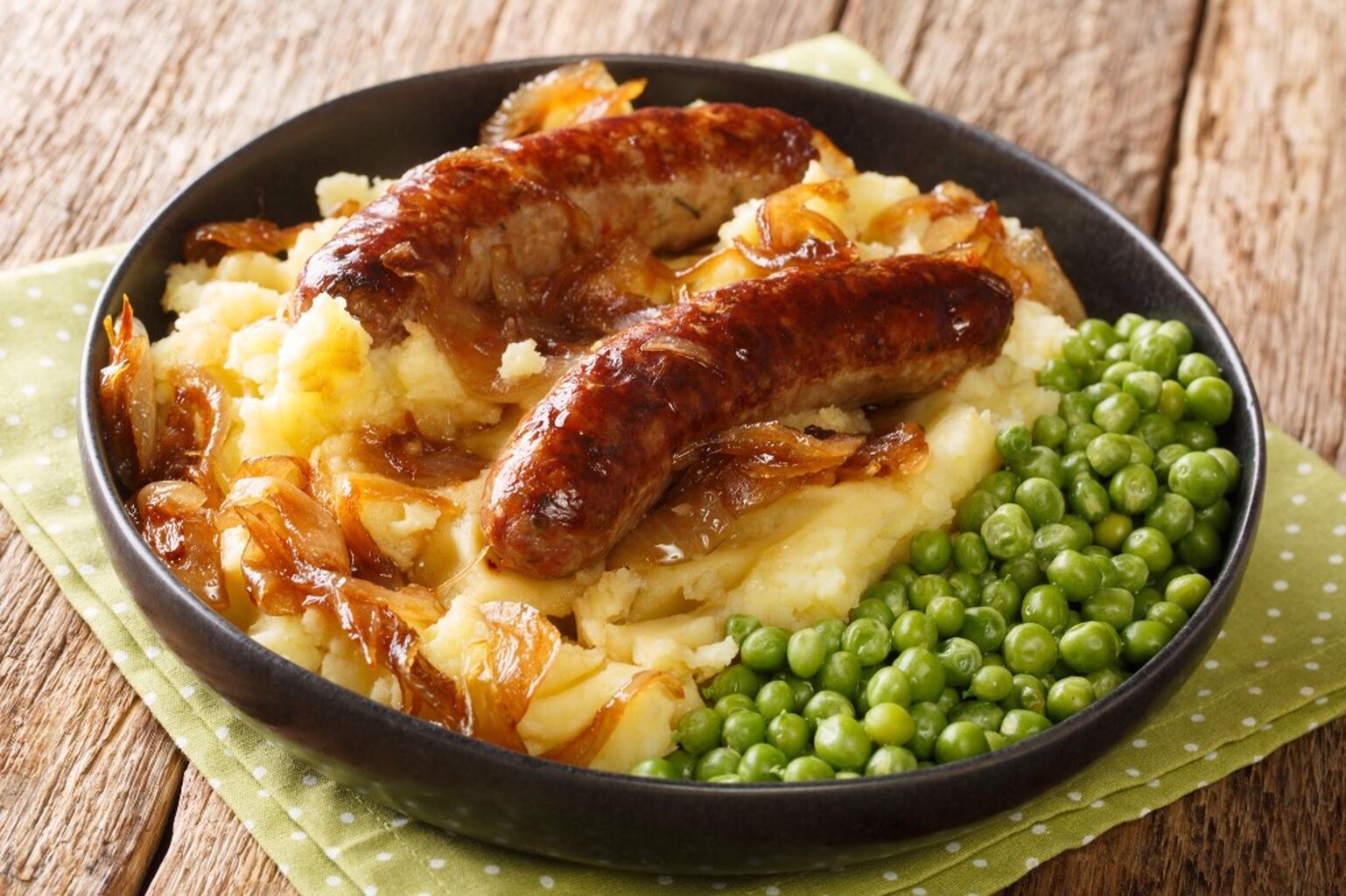 An Irish Classic -- Sausages and Champ