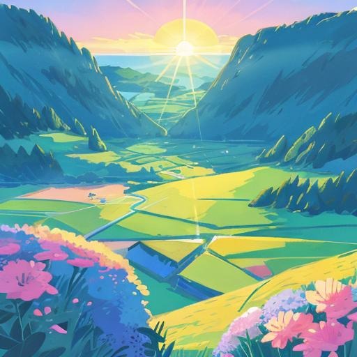 Spring Dawning Lo-Fi