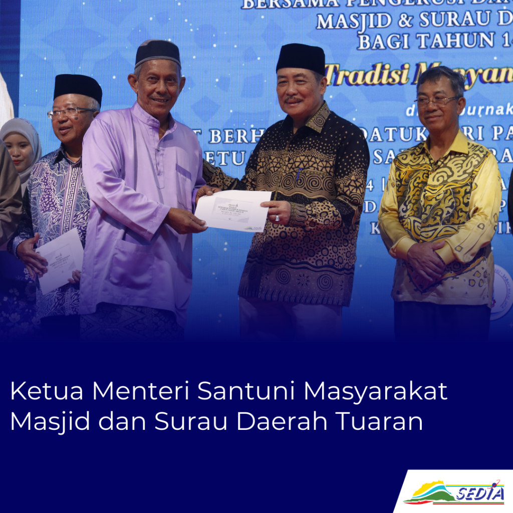 Ketua Menteri Santuni Masyarakat Masjid dan Surau Daerah Tuaran