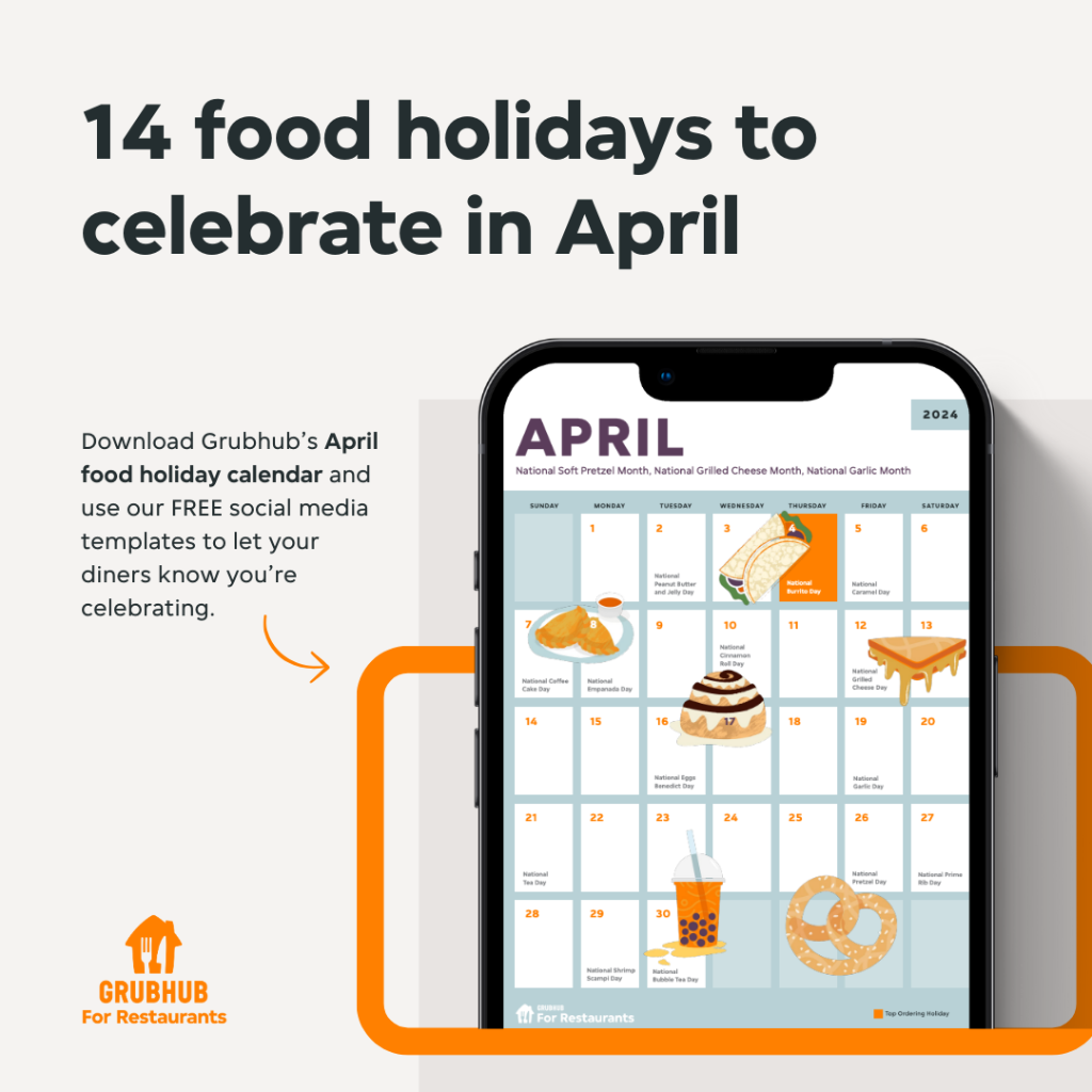 April National Food Holidays