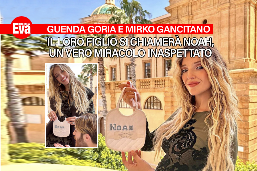 Guenda Goria e Mirko Gancitano pronti ad abbracciare Noah: &laquo;Spero che ti piaccia il nome che ti abbiamo dato, quando  te l'ho svelato ti sei mosso nella pancia&raquo; - EvaTremila