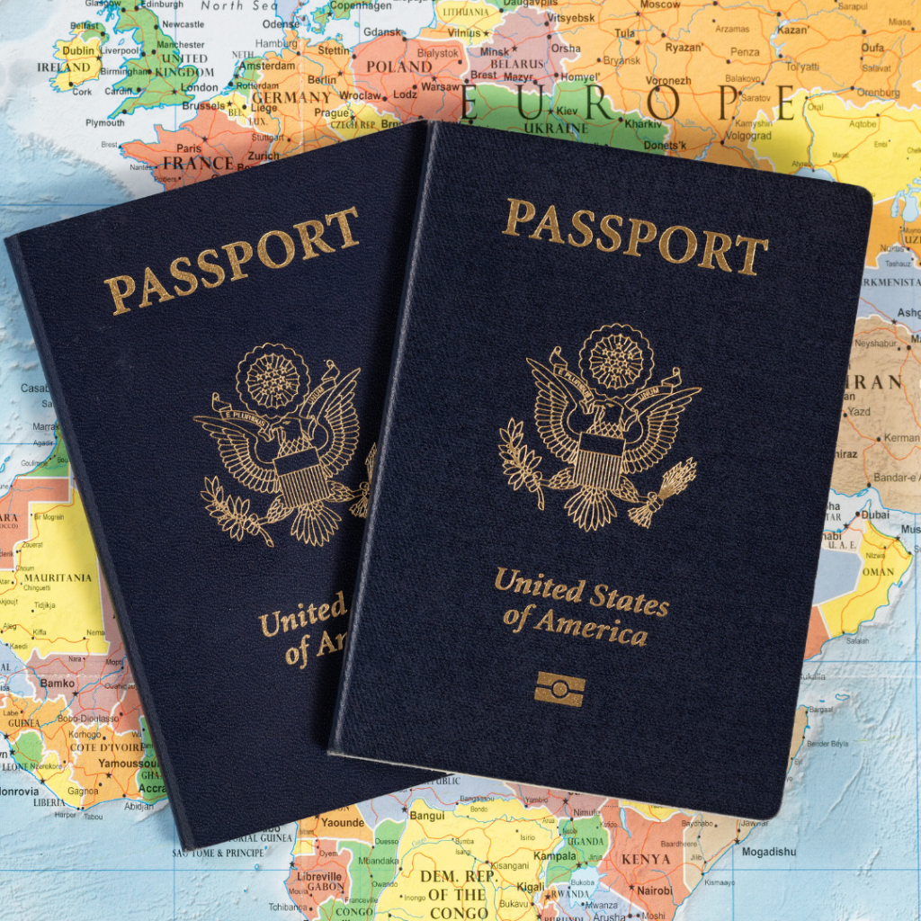 International Travel, U. S. Visas, U.S. Passports