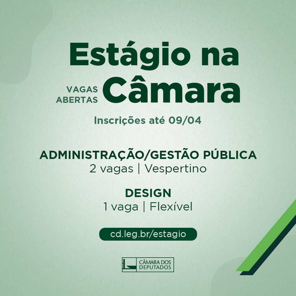 Est&aacute;gio na C&acirc;mara