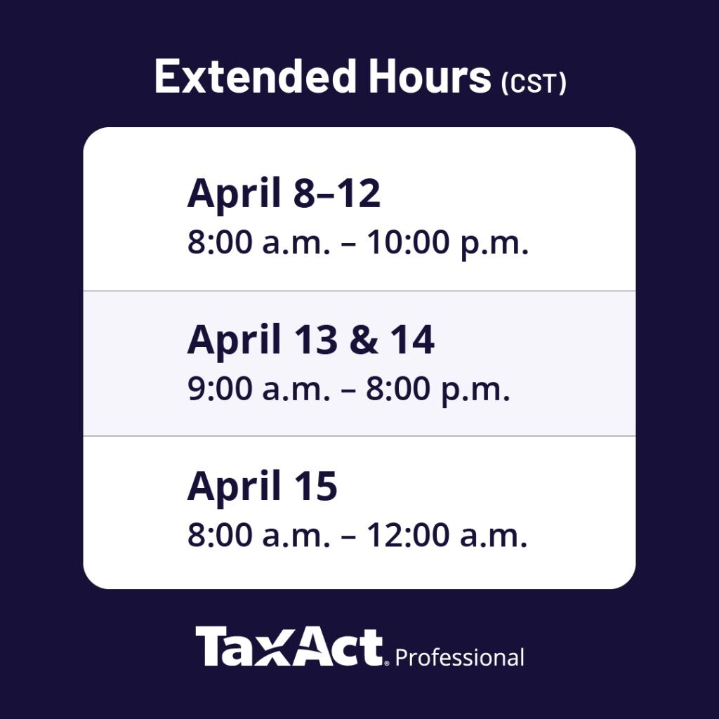 Extended Customer Support Hours