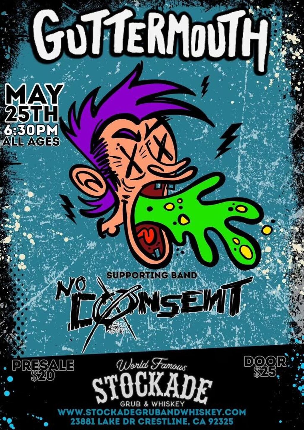 5/25/24 Crestline, CA - Stockade (ALL AGES)