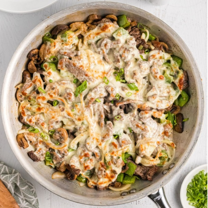 Philly Cheesesteak Bowls