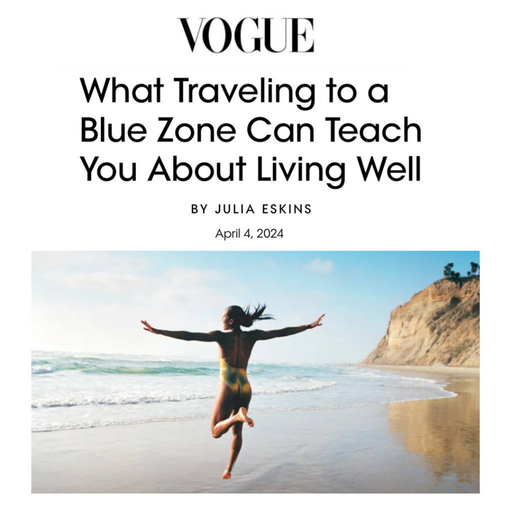 Vogue - Blue Zone Travel