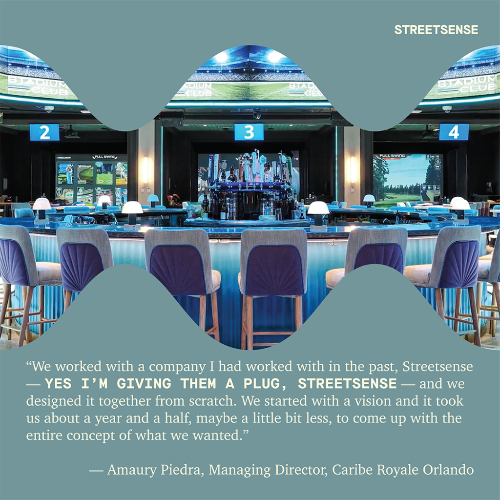 Streetsense Interior Architecture Project Caribe Royale Orlando Featured in Hotel Management