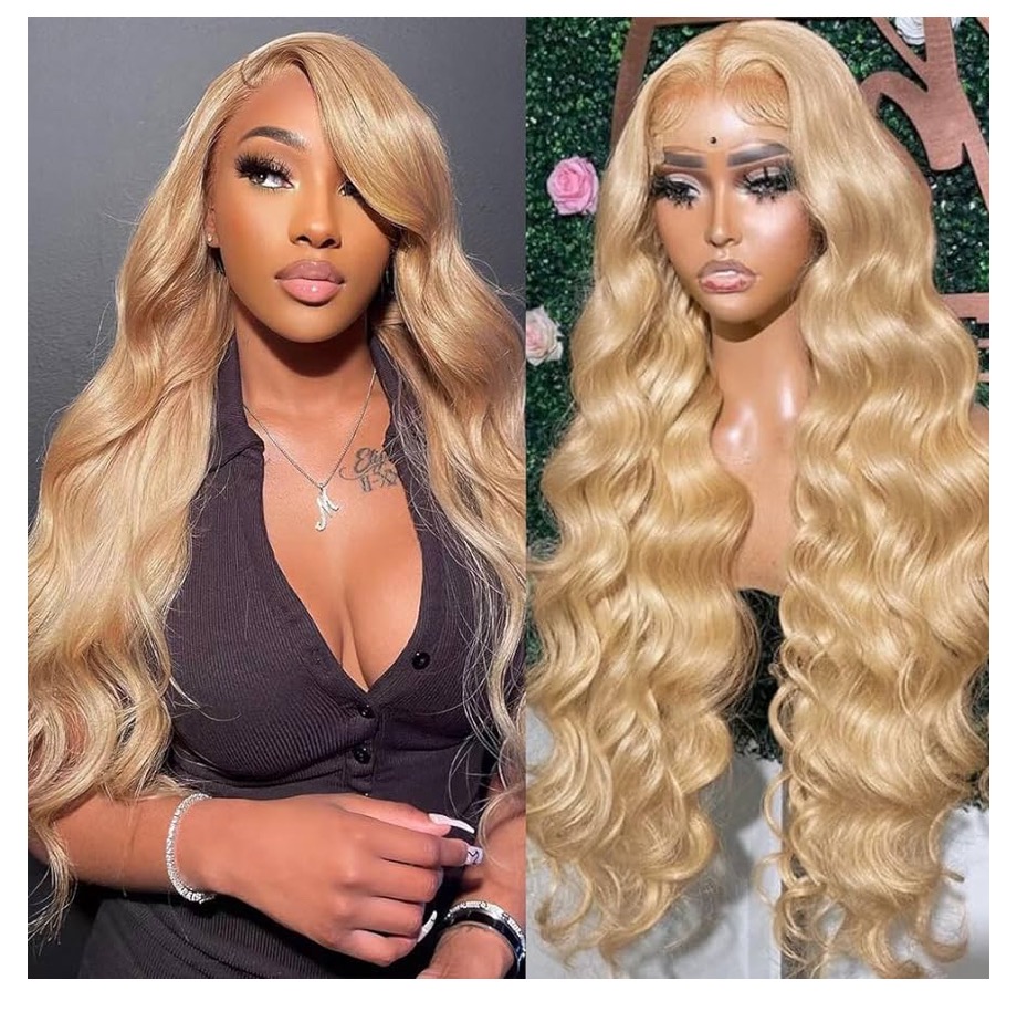 Honey blonde lace Wig clip the coupon