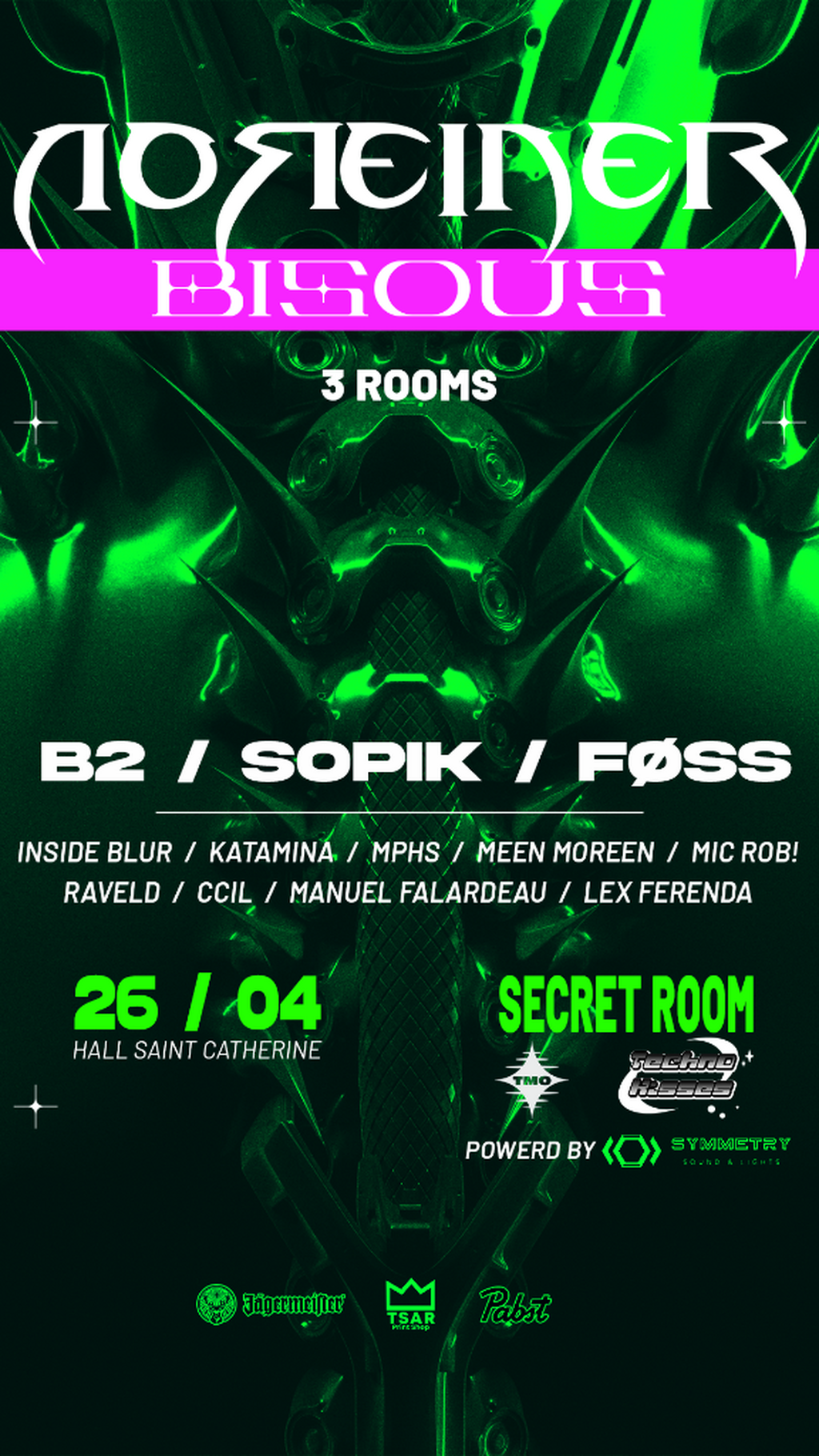 ccil at NOREINER & BISOUS W/ B2, SOPIK, FOSS [APRIL 24]