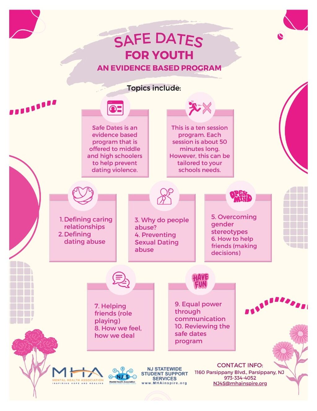 Safe Dates for Youth - Evidence Based Program