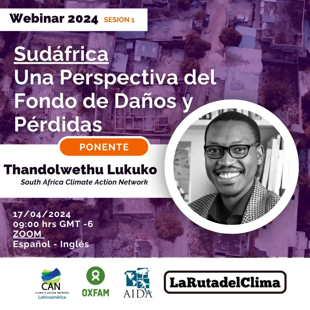 Sud&aacute;frica: Una Perspectiva del Fondo de Da&ntilde;os y P&eacute;rdidas