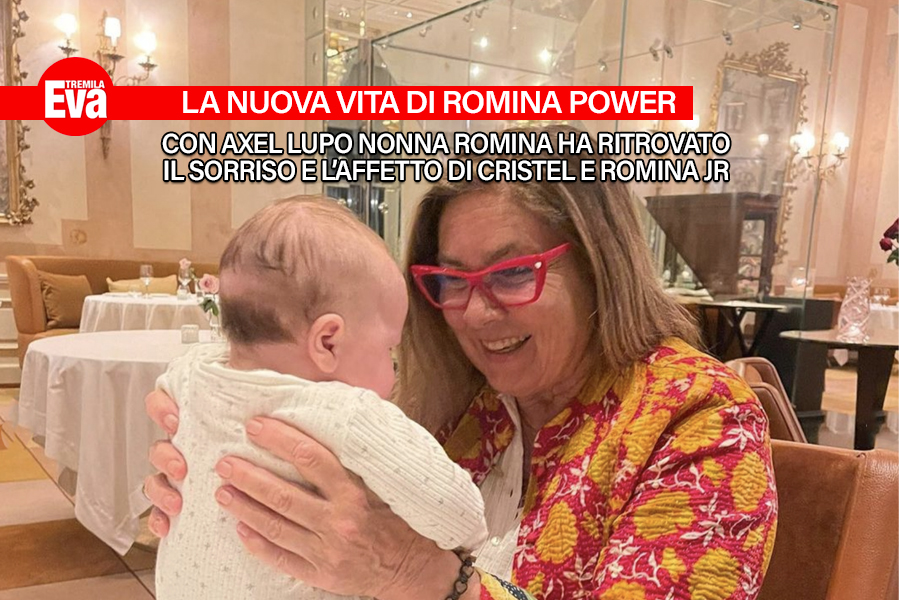 Nonna Romina Power accanto al nipotino Axel Lupo ha ritrovato il sorriso e la vicinanza delle sue figlie Romina Junior e Cristel: la scomparsa di Ylenia &egrave; ancora un immenso dolore, ma la vita in famiglia l'aiuta  ad essere felice - Eva3000
