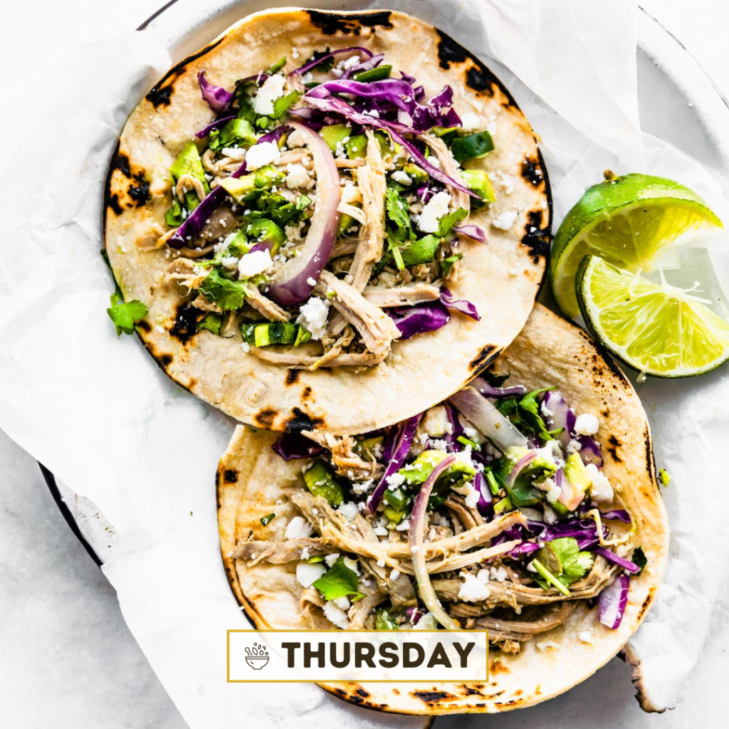 Mojo Crockpot Pork Tacos