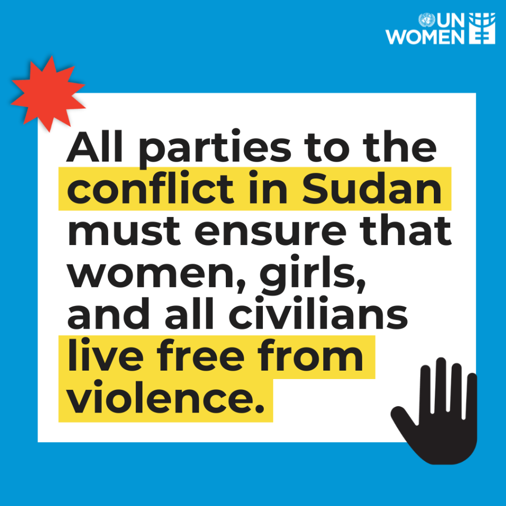 A year of suffering for Sudanese women and girls