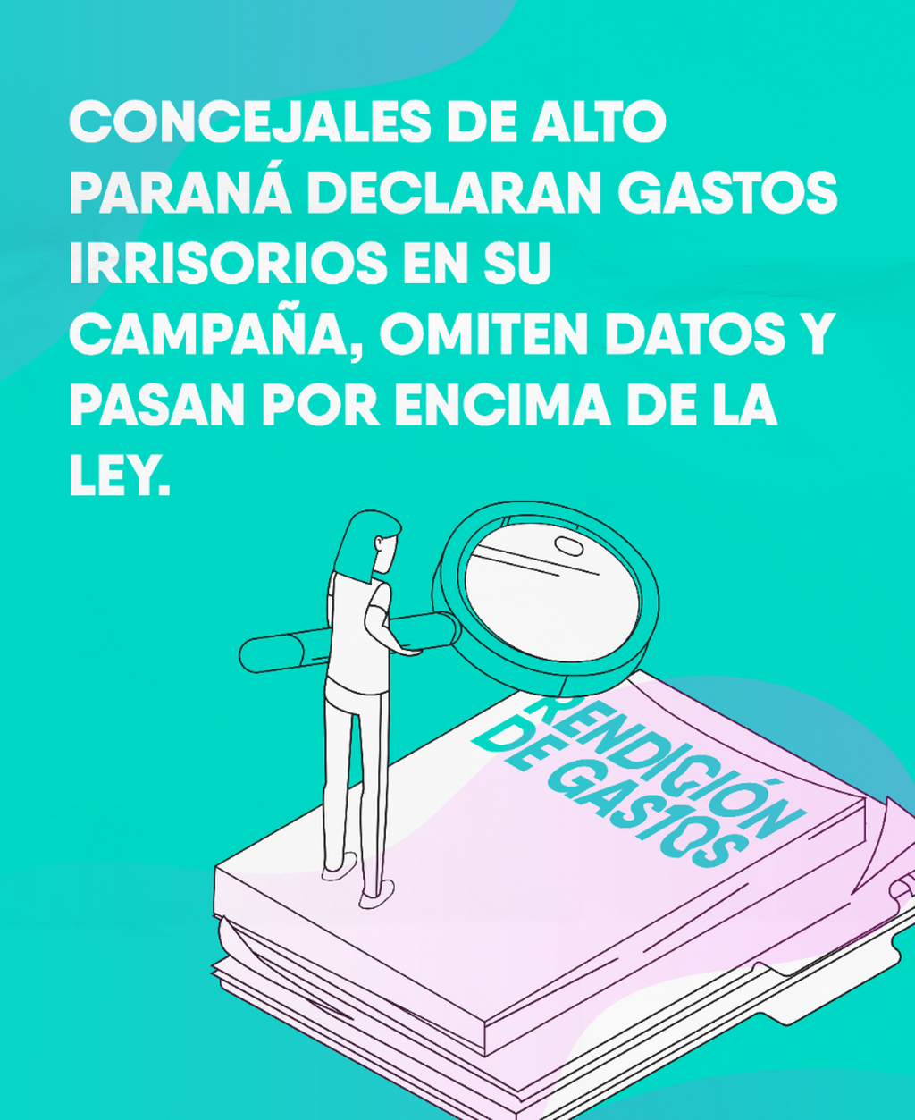 Concejales de Alto Paran&aacute; declaran gastos irrisorios en su campa&ntilde;a, omiten datos y pasan por encima de la ley.