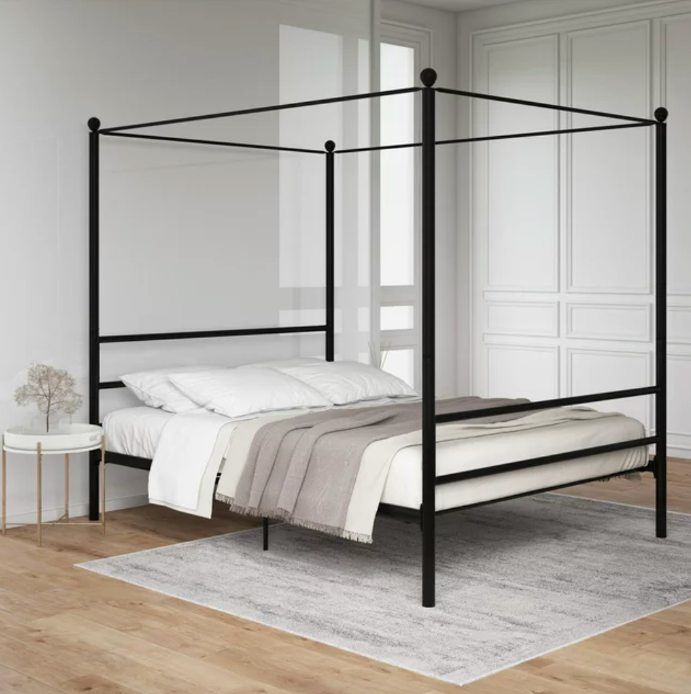 queen CANOPY BED $108