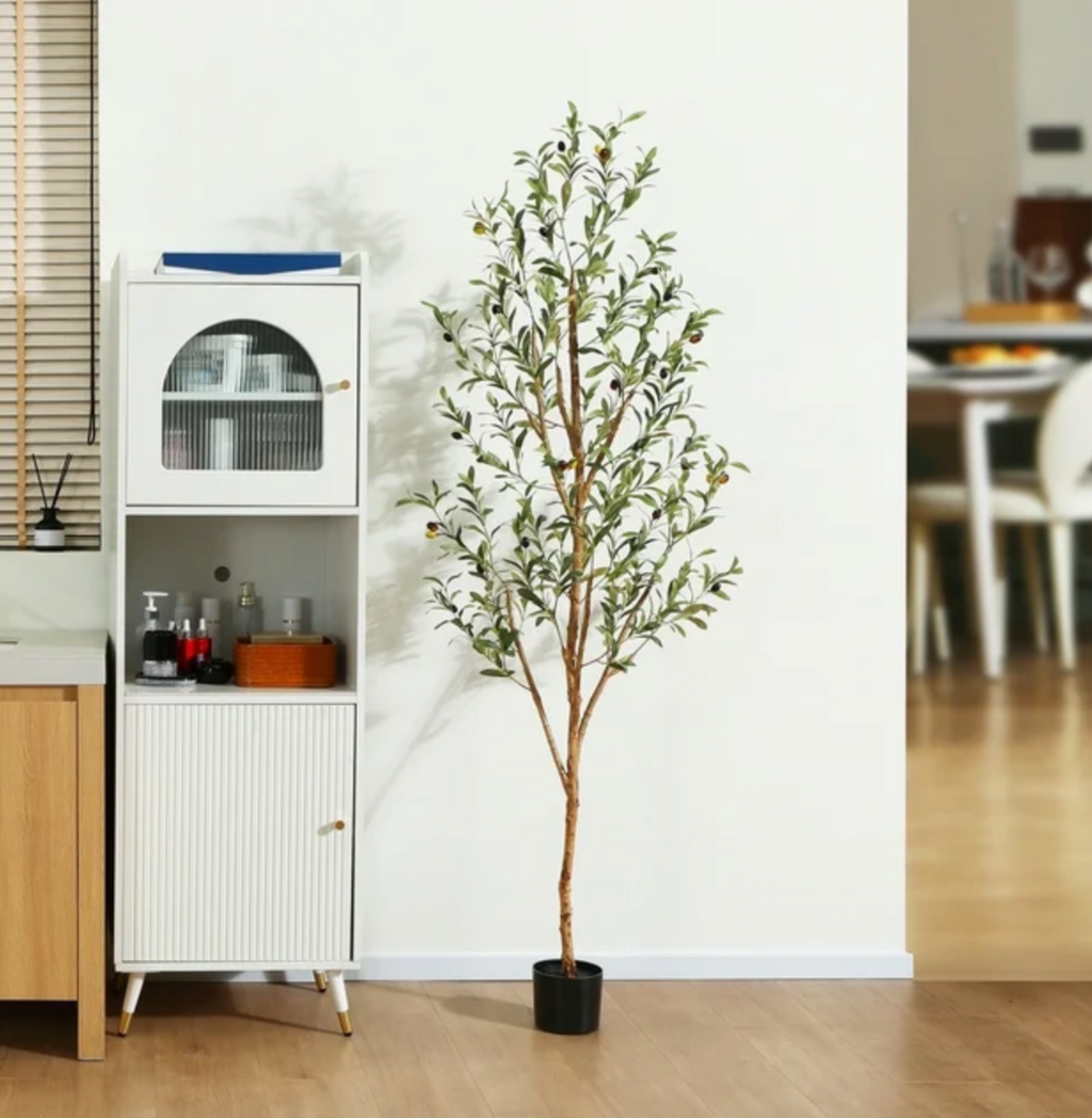 6ft faux Olive tree $39 