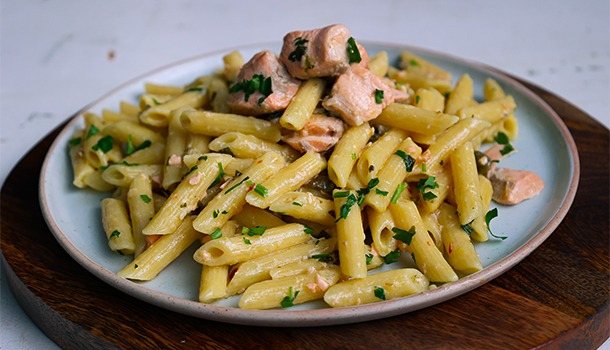  Salmon Pasta