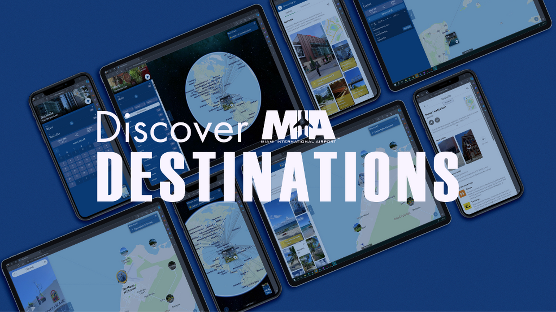 MIA Discover: Destinations Map
