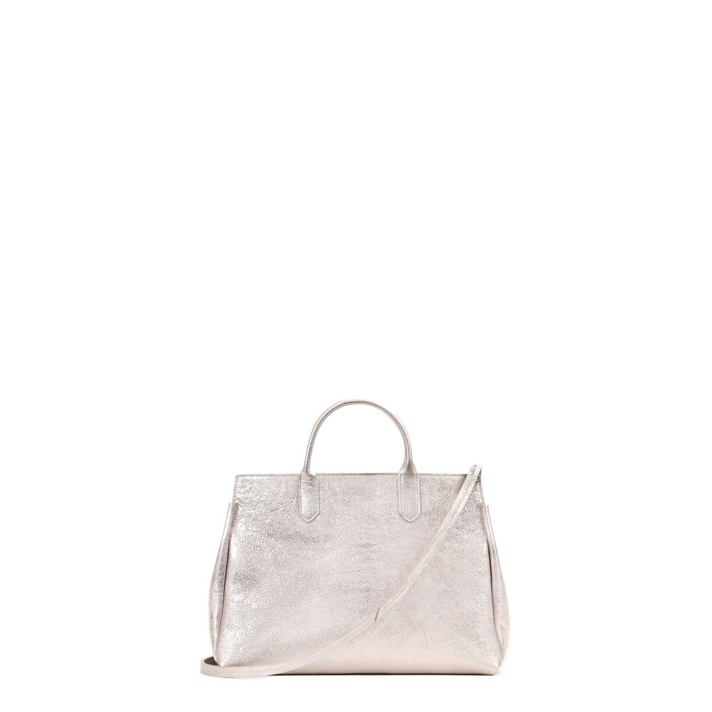 CATCHALL CRINKLED SILVER - use code TWINS10 for 10% off