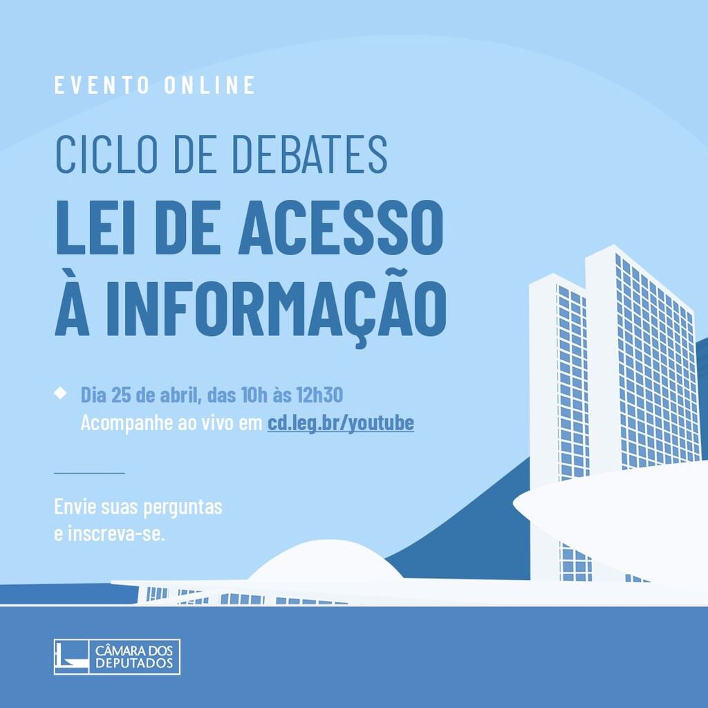 ciclo de debates sobre transpar&ecirc;ncia com o enfoque na Lei de Acesso &agrave; Informa&ccedil;&atilde;o (LAI)