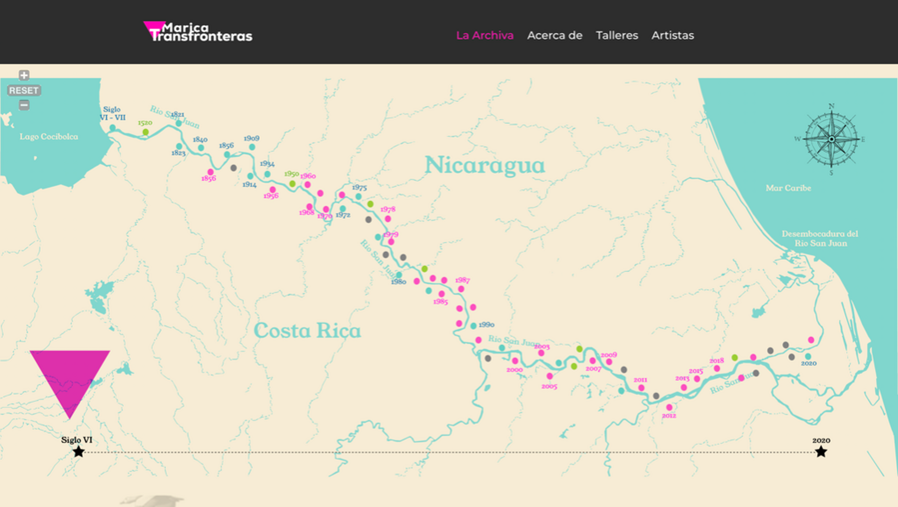 Archivo: Memoria Marica Transfronteriza del R&iacute;o San Juan