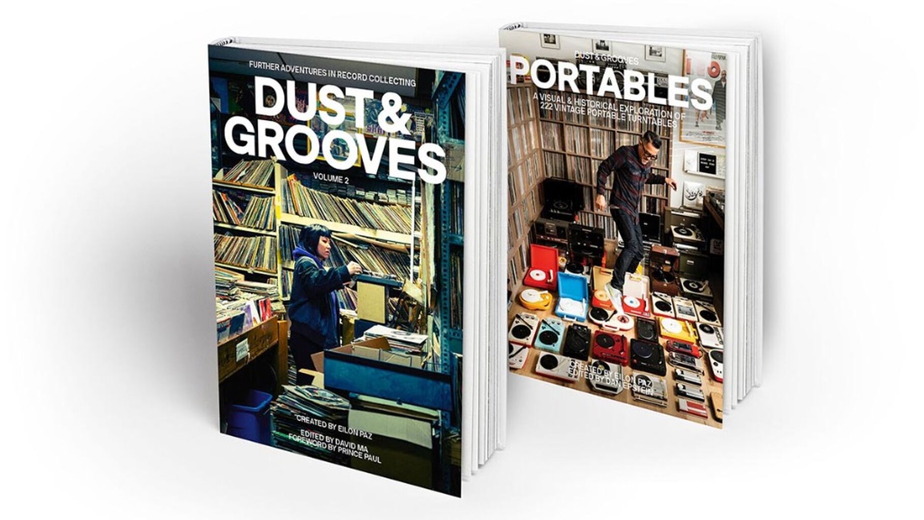 Dust & Grooves Vol.2 and Portables Books. Order Now! 