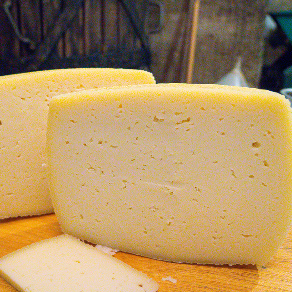 Homemade Pecorino Cheese