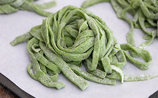 Fresh Spinach Pasta