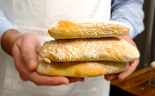 No Knead Ciabatta Bread