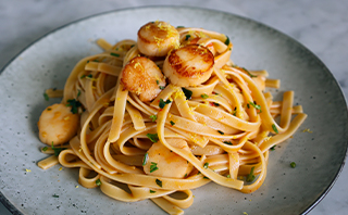 Scallop Pasta