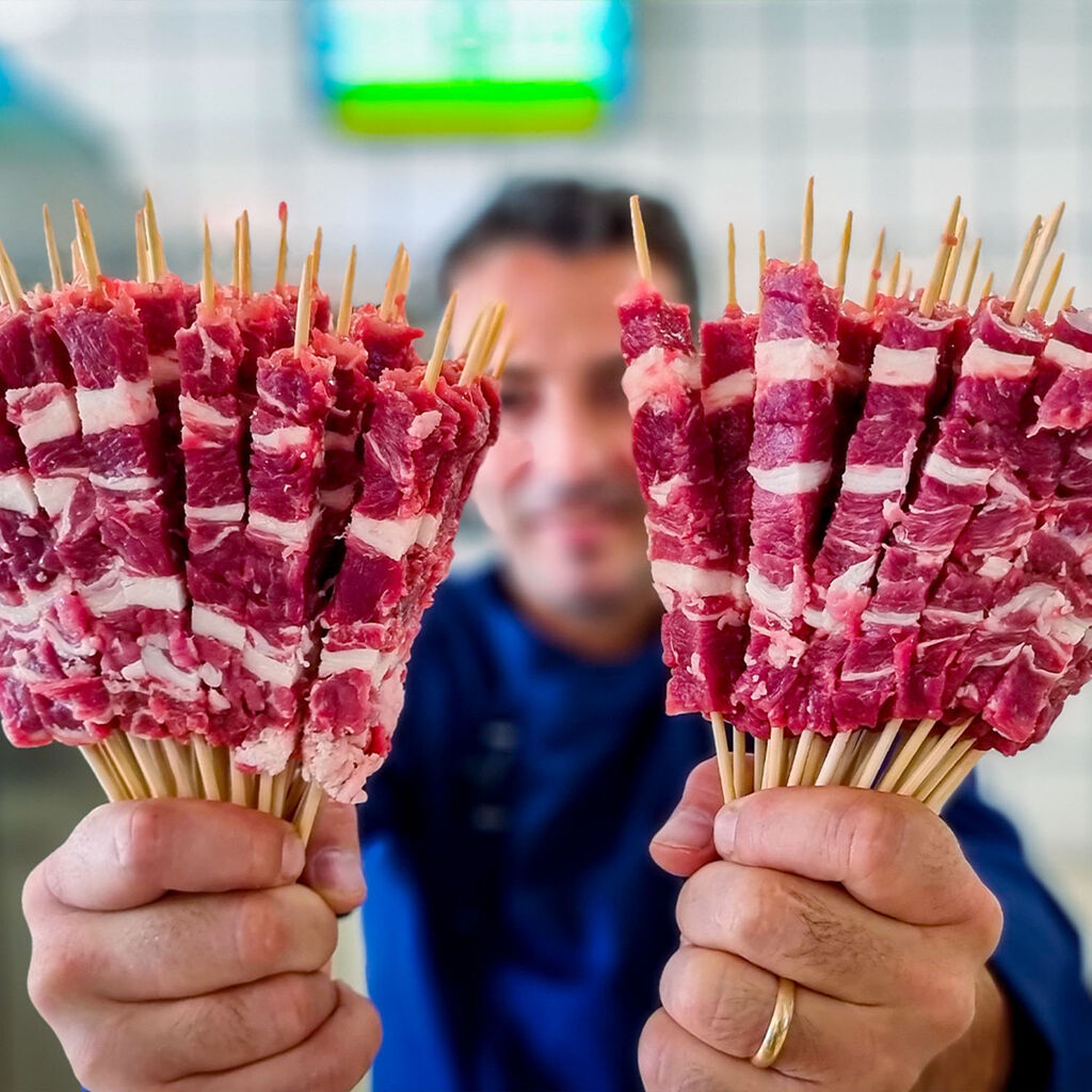 Arrosticini from Abruzzo