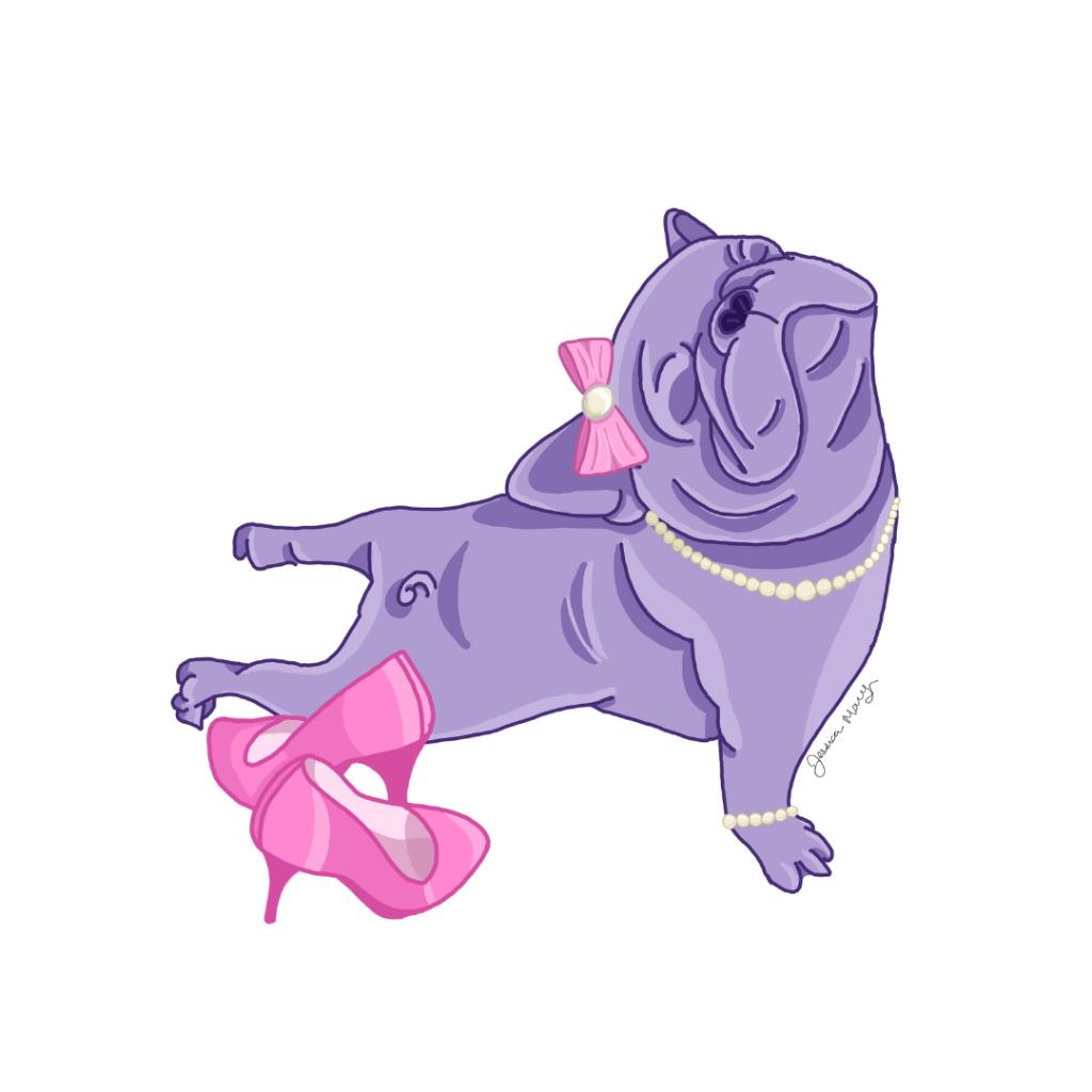 Pearl the Purple Frenchie