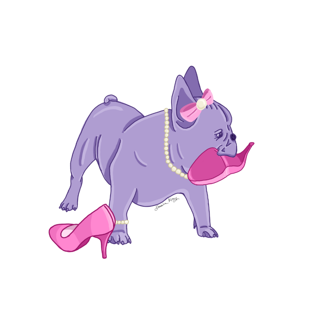 Pearl Chews Shoes