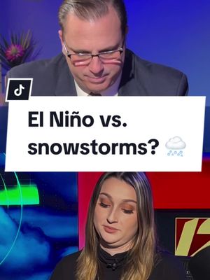 El Ni&ntilde;o vs. snowstorms? 🌨️