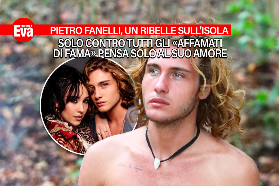 Pietro Fanelli, il naufrago che fa scoppiare l'Isola dei Famosi: sottrae il cibo, litiga con la Bruganelli, si lamenta delle condizioni e dei compagni di reality. L'unica cosa che lo consola &egrave; Alessandra, il suo grande amore - Eva3000