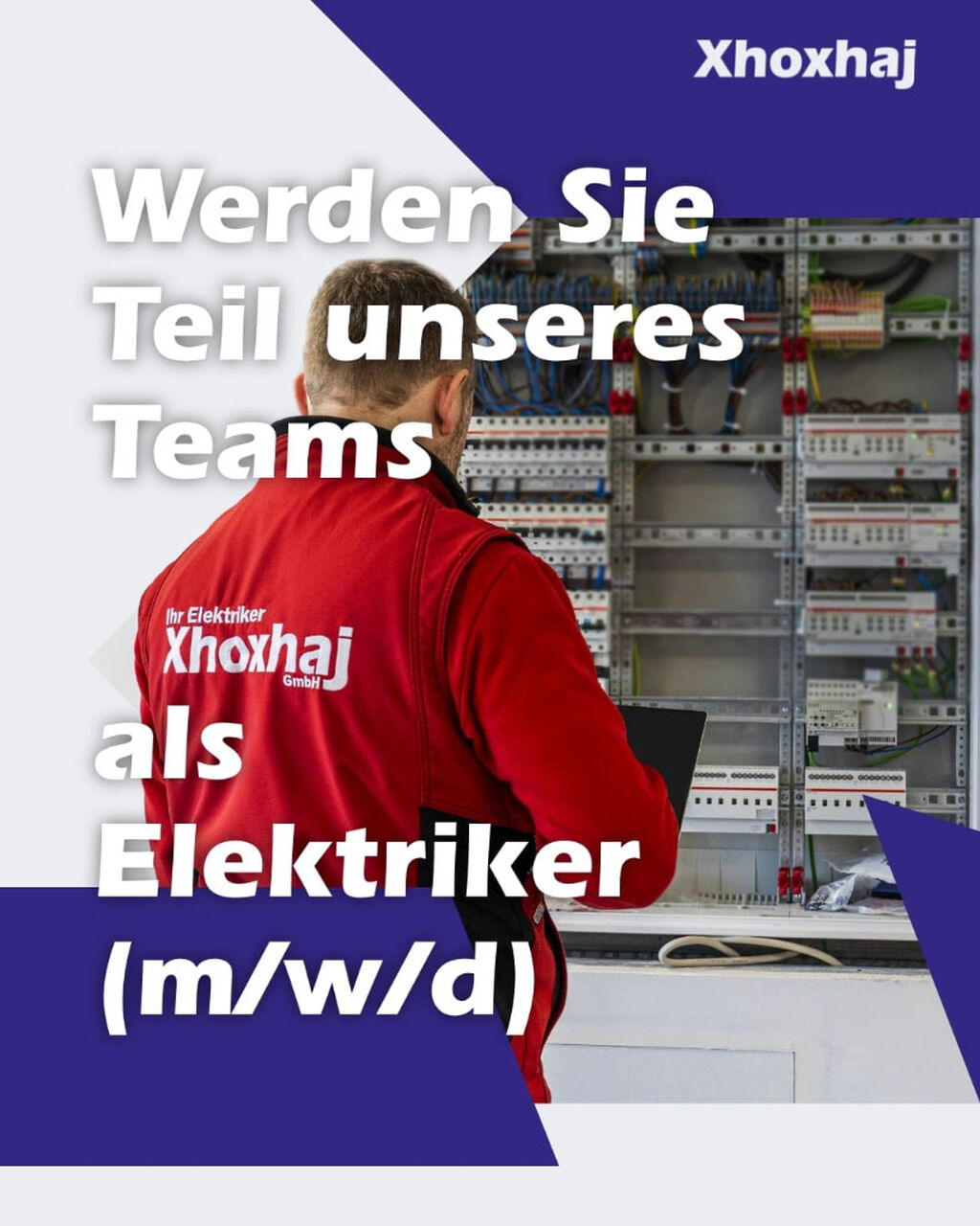 Stellenangebot: Elektriker (m/w/d) bei Xhoxhaj GmbH